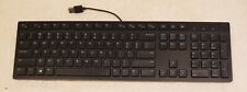 Dell KB216p 0N6R8G Black Slim 104 Key USB-Wired Keyboard (Free Shipping) for sale  Shipping to South Africa