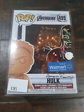 Usado, Firmado Hulk Funko Pop 499 Avengers Endgame Walmart Exclusivo Iron Man segunda mano  Embacar hacia Argentina