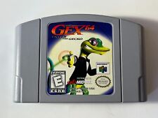 Carrinho autêntico Gex 64: Enter the Gecko (Nintendo 64, 1998) N64 testado comprar usado  Enviando para Brazil