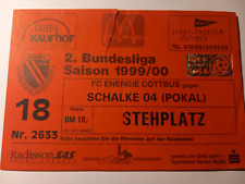 Eintrittskarte fußball 1999 gebraucht kaufen  Gotha-Umland