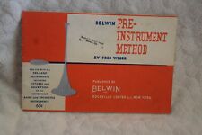 Belwin pre instrument for sale  Combined Locks