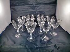 Crystal wine goblets for sale  Austell