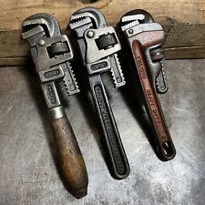 Vintage Pipe Wrenches For Plumbing And Steam Fitting Ridgid Trimont Trimo No. 6 for sale  Shipping to South Africa