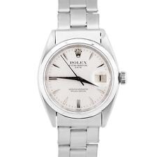 1961 Rolex Oyster Perpetual Date 34mm relógio automático prata aço inoxidável 1500 comprar usado  Enviando para Brazil