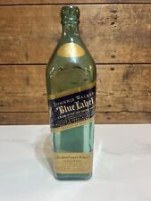 Botella de etiqueta azul whisky escocés Johnnie Walker 1 litro ""vacía"" sin tapa segunda mano  Embacar hacia Argentina