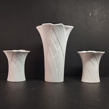 set 3 matching vases for sale  Bartlesville