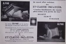 Publicité 1935 lampe d'occasion  Compiègne