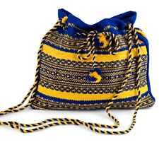 Bolsa de tecido ucraniana amarela azul sacola feita à mão lembrança presente Ucrânia comprar usado  Enviando para Brazil