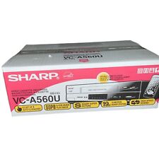 Usado, Grabadora de casete de video Sharp VCR VHS VC-A560U 4 cabezales nueva segunda mano  Embacar hacia Argentina
