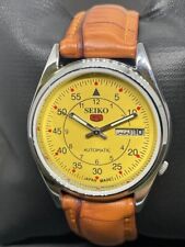 Used, Seiko 5 Automatic Men's Day/Date Mechanical Japan Wrist Watch for sale  Shipping to South Africa