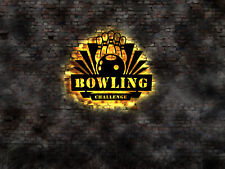 Led wandschild bowlingcenter gebraucht kaufen  Klütz
