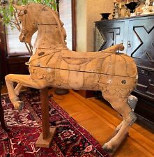 horse early carousel wood for sale  San Rafael