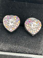 Silver heart shaped for sale  STOKE-ON-TRENT