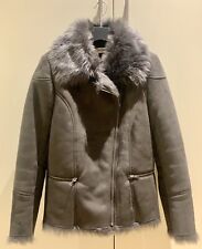 Eco shearling jacket for sale  LONDON