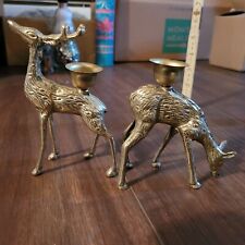 Vintage brass deer for sale  Cambridge