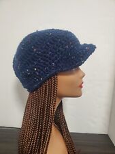 Navy tweed crochet for sale  Tooele