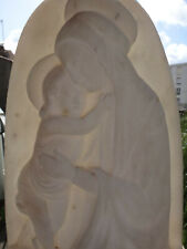 Plaque religieuse albatre d'occasion  Saint-Brevin-les-Pins