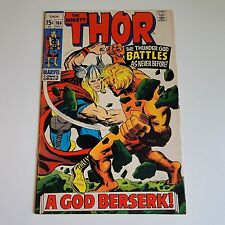 Thor #166 Marvel Comics 1969 Thor vs. Him (Adam Warlock) comprar usado  Enviando para Brazil