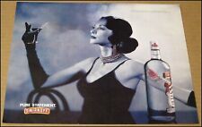 Anuncio impreso de vodka Smirnoff 1994 12"" x 10"" anuncio vintage puro estado segunda mano  Embacar hacia Argentina