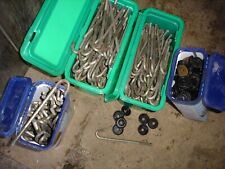 ROOFING SHEETING CLADDING HEAVY DUTY COATED NEW OLD STOCK HOOK BOLTS AND WASHERS for sale  Shipping to South Africa