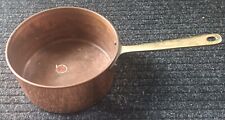 Copper brass saucepan. for sale  EXMOUTH