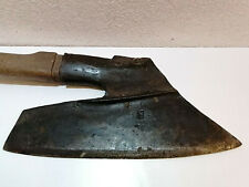 Antique Broad Axe - Hachette Wood Signed Austrian Wrought Iron Goosewing (Z1) for sale  Shipping to South Africa
