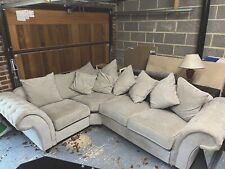grey corner sofa for sale  HENLEY-ON-THAMES