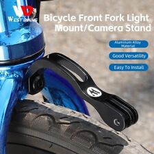 Suporte para câmera WEST BIKING liga de alumínio bicicleta garfo dianteiro suporte comprar usado  Enviando para Brazil