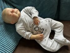 Lifelike reborn baby for sale  SWINDON