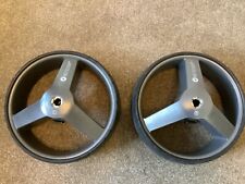 Pair of Motocaddy Electric Golf Trolley Wheels M-Series (Silver) VGC for sale  Shipping to South Africa
