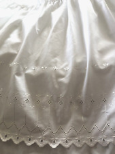 Eyelet lace ruffled for sale  Mount Orab