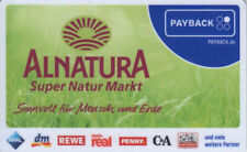 Alnatura paybackkarte 16004900 gebraucht kaufen  Vogelsang