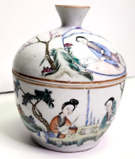 Arrocera china vintage de porcelana con tapa segunda mano  Embacar hacia Argentina