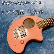 Guitarra Fernandes Zo-3 com amplificador embutido rosa comprar usado  Enviando para Brazil