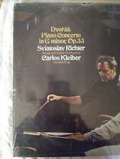 Used, Dvorak Piano Concerto in G Minor Op. 33 Sviatoslav Richter Carlos Kleiber  for sale  Shipping to South Africa