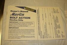 Marlin owners manual for sale  Leander