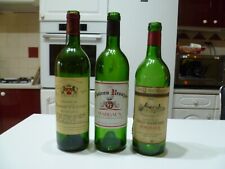 Lot 3 Bouteilles de Vin VIDES - Grand vin de Bordeaux : Margaux .... d'occasion  Buzancy