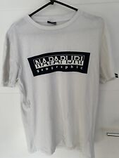 Napapijri white tshirt for sale  ALTON