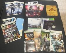 Lote de manuales de juegos, insertos y arte de portada de Microsoft Xbox 360 - COD GTA y más segunda mano  Embacar hacia Mexico