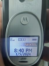 Usado, Motorola i930 prata (Nextel) GSM compatível/ESTADO PERFEITO/2023 ATIVADO  comprar usado  Enviando para Brazil