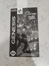 Contra Hard Corps Sega Genesis manual de instruções APENAS comprar usado  Enviando para Brazil