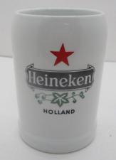 Caneca de cerveja Heineken Holland cerâmica Tankard Stein copo branco comprar usado  Enviando para Brazil
