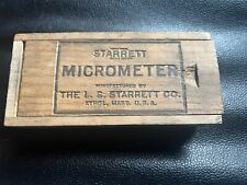 Vintage starrett wooden for sale  Utica