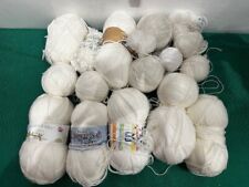 Assortment white wool for sale  ARBROATH