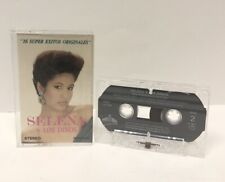 Cinta de casete Selena Y Los Dinos ""16 Super Exitos Originales"" 1990 Capitol/EMI, usado segunda mano  Embacar hacia Argentina