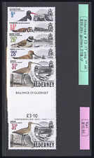 Selos Alderney # 13-17 MNH XF Calhas Scott Valor $30.00, usado comprar usado  Enviando para Brazil