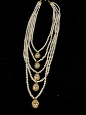 Long necklace pearl for sale  WATFORD