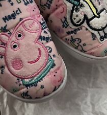 Zapatos con zapatillas Peppa Pig Magic Unicorn Star talla 9-10 segunda mano  Embacar hacia Argentina