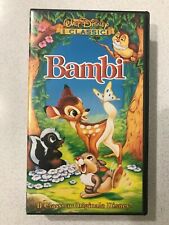 Bambi videocassetta vhs usato  Galliate