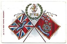 Vintage flag postcard for sale  KEIGHLEY